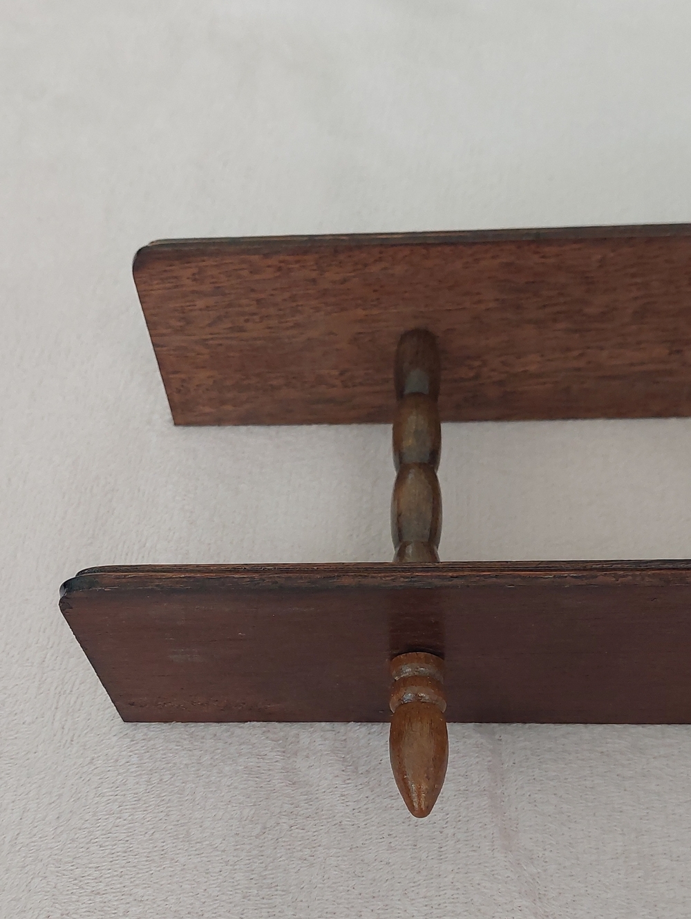 Solid Wood Two-Tier Wall Shelf/Rack NIB - Picture 6 of 10